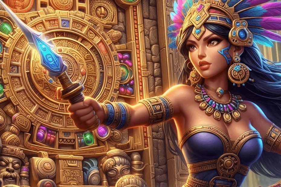 In the heart of the ancient Aztec Warrior Princess, a legend has been reborn in the form of an exhilarating online slot game.